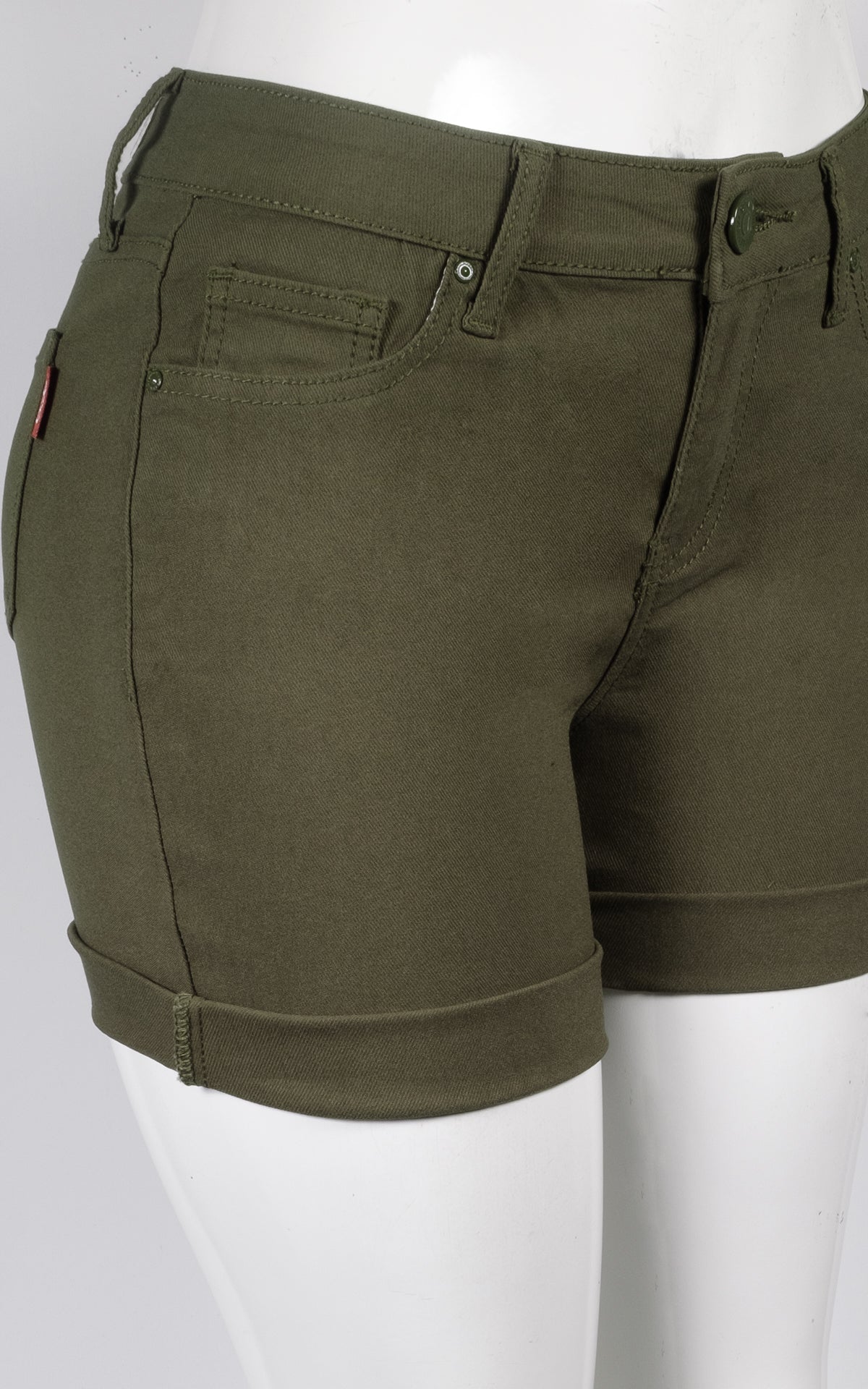 OLIVE SHORTS-WSP/6.50-PKG/12-SIZE/1.3.5x2.7x2.9x2.11x2.13.15